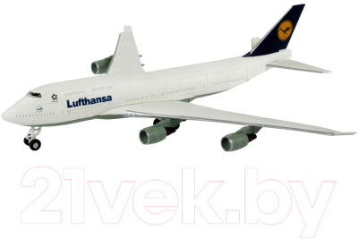 Сборная модель Revell Easykit Пассажирский самолет Boeing 747 Lufthansa 1:288 / 06641