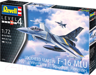 Сборная модель Revell Многоцелевой истребитель F-16 Mlu 1:72 / 03905