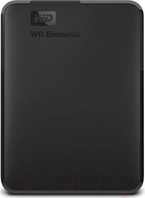 

Внешний жесткий диск Western Digital, Elements Portable (WDBMTM0020BBK-EEUE)