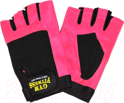 Перчатки для пауэрлифтинга ZEZ Sport FIT-1 (M, розовый)