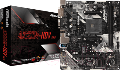 Материнская плата AsRock A320M-HDV R4.0