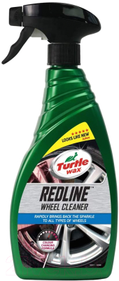 Очиститель дисков Turtle Wax Wax Redline Wheel Cleaner RU / 52885 (500мл)