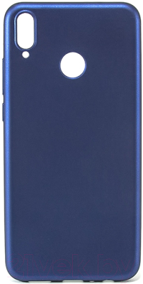 Чехол-накладка Case Deep Matte для Honor 8X (синий, матовый)