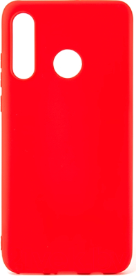 Чехол-накладка Case Matte для P30 Lite (матовый красный)