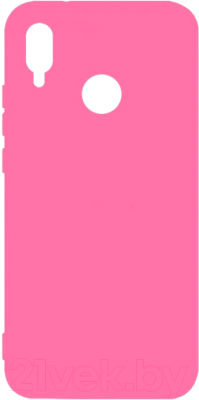 Чехол-накладка Case Matte для Redmi Note 7 (матовый розовый)
