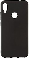 Чехол-накладка Case Matte для Redmi Note 7 (матовый черный) - 