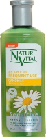 Шампунь для волос Natur Vital Camomile Frequent Use (300мл) - 