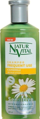 Шампунь для волос Natur Vital Camomile Frequent Use (300мл)
