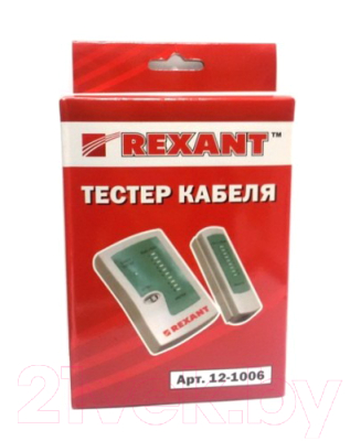 Кабельный тестер Rexant RJ-45+RJ-11 / 12-1006