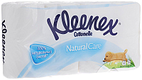 Туалетная бумага Kleenex Cottonelle Natural Care (8рул) - 