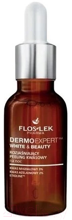 Пилинг для лица Floslek Dermo Expert White & Beauty Lightening Acid Peel