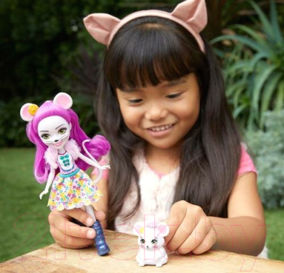 Кукла с аксессуарами Mattel Мышка Майла с питомцем / FXM76