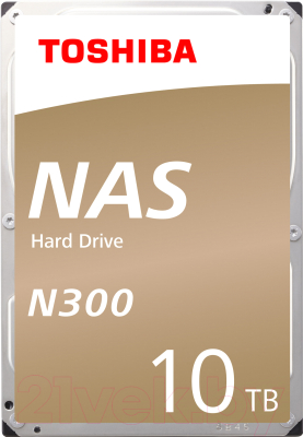 

Жесткий диск для сервера Toshiba, Sata-III N300 10TB (HDWG11AEZSTA)