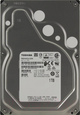 

Жесткий диск Toshiba, Sata-III 1TB (MG04ACA100N)