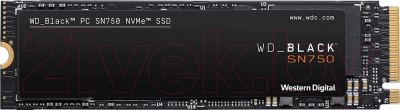 SSD диск Western Digital Black SN750 1TB (WDS100T3X0C)