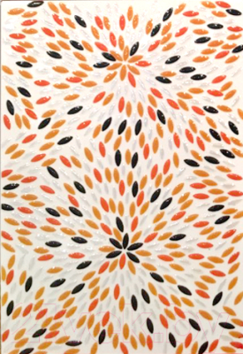 Декоративная плитка Керамин Панно Фреско 3 (400x275)