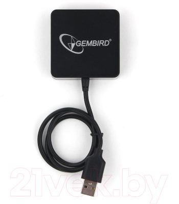 USB-хаб Gembird UHB-242 (4 порта, черный)