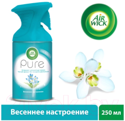 Освежитель воздуха Air Wick Pure весеннее настроение (250мл)