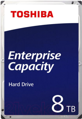 

Жесткий диск для сервера Toshiba, Enterprise Capacity 8TB (MG06SCA800E)