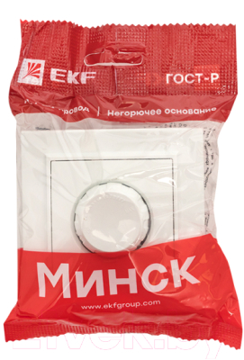 Диммер EKF Basic Минск СП ERD06-101-10 (белый)