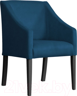 Кресло мягкое Atreve Cube (синий BL86/черный)