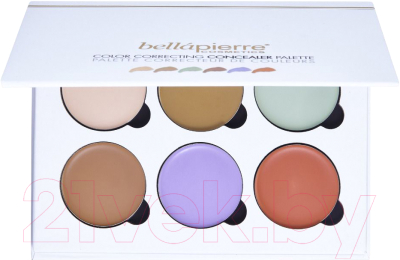 

Палетка корректоров Bellapierre, Color Correcting Concealer Palette