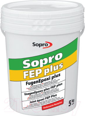Фуга Sopro FEP Plus №1501 10 (2кг, белый)