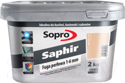 Фуга Sopro Saphir 9503/2 15 (2кг, серый)