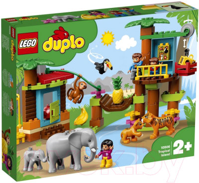 

Конструктор Lego, Duplo Тропический остров 10906