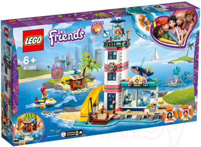 Конструктор Lego Friends Спасательный центр на маяке 41380