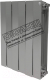 Радиатор биметаллический Royal Thermo PianoForte 500 Silver Satin (11 секций) - 