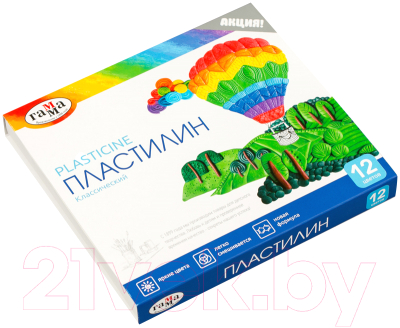 

Пластилин ГАММА, Классический / 281033