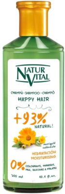 

Шампунь для волос Natur Vital, Happy Hair Moisturising Shampoo