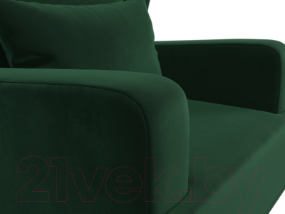 Кресло мягкое Mebelico Джон / 101974 (велюр, зеленый)