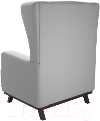 Кресло мягкое Mebelico Джон / 101988 (экокожа, белый)