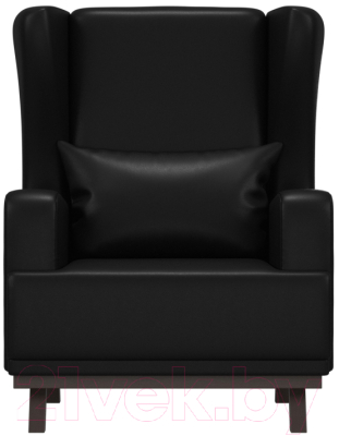 Кресло мягкое Mebelico Джон / 101990 (экокожа, черный)