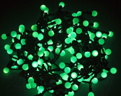 Светодиодная гирлянда Neon-Night Мультишарики 303-524 (20м, зеленый)