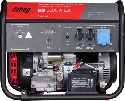 Бензиновый генератор Fubag BS 5500 A ES (34276)