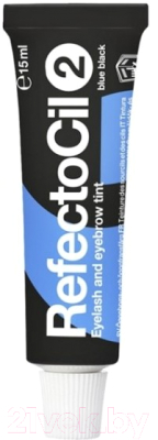 Краска для бровей RefectoCil Eyelash and Eyebrow Tint 2 черно-синий (15мл)