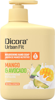 

Мыло жидкое, Mango & Avocado с витамином Е