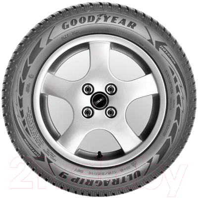 Зимняя шина Goodyear Ultragrip 9+ 185/60R14 82T