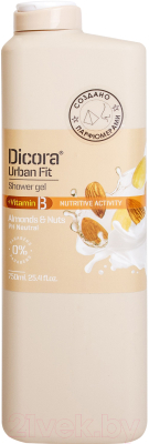 Гель для душа Dicora Almonds & Nuts с витамином В (750мл)