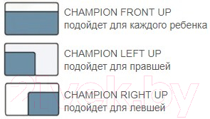 Парта Moll Champion Classic Frount Up