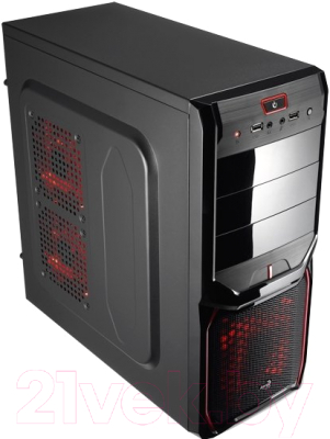 

Корпус для компьютера AeroCool, V3X Devil Red Edition