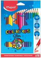 Набор цветных карандашей Maped Color Peps / 023472 (18шт) - 