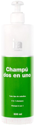 Шампунь-кондиционер для волос Interapothek Dos En Uno с дозатором 2 в 1 (500мл)
