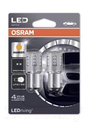

Комплект автомобильных ламп Osram, 1457YE-02B