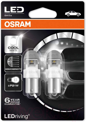 

Комплект автомобильных ламп Osram, 9212CW-02B