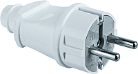

Вилка штепсельная, NCA-PL02-16A-E-WH / 61359