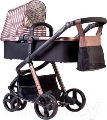Детская универсальная коляска Anex Tempo 2 в 1 (коричневый) - общий вид